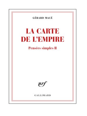 cover image of Pensées simples (Tome 2)--La carte de l'empire